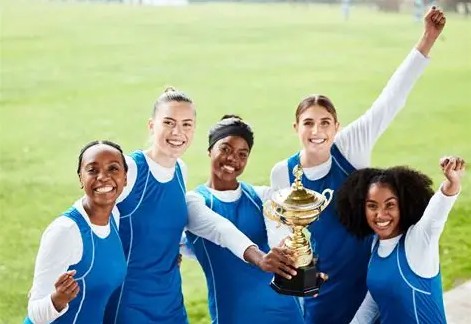 Athlete program - girls soccer victory